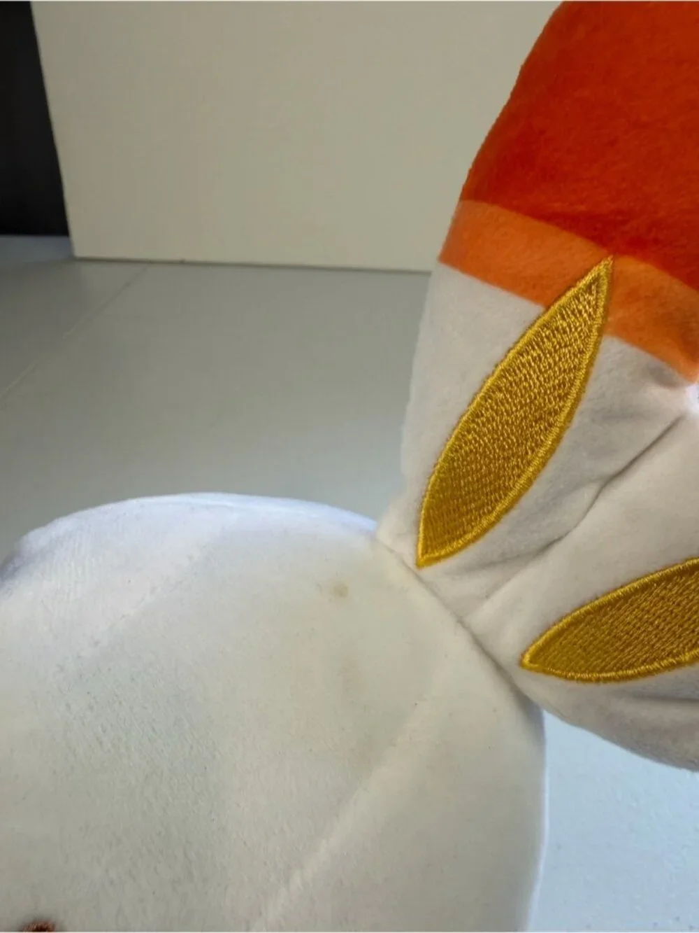 Pokemon Scorbunny Plush Toy Nintendo Game Freak Stuffed Animal Stuffy White 12”